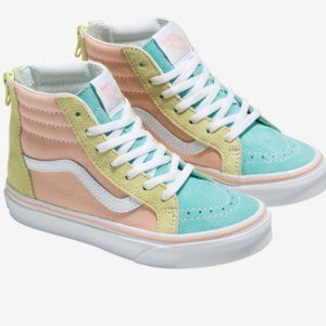 Kids Vans Sk8 Hi Zip Shoes